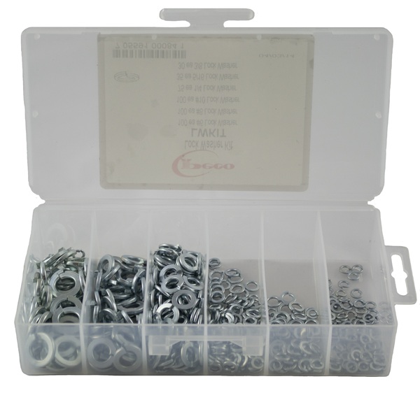 LWKIT LOCK WASHER ASSORTMENT VARIOUS SIZES